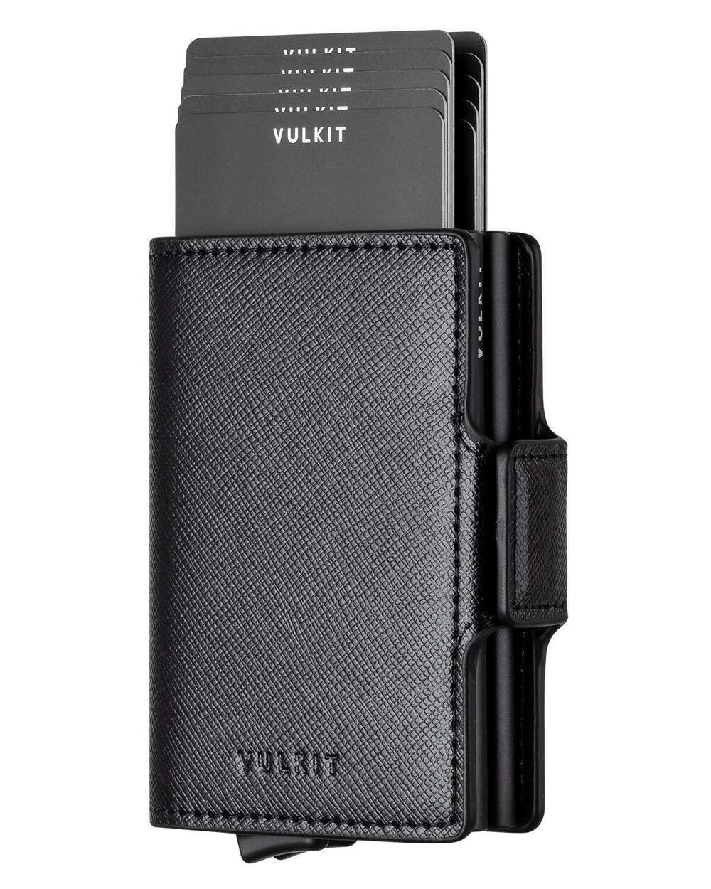 3480 Credit Card Holder RFID Blocking Leather Automatic Pop Up Wallet